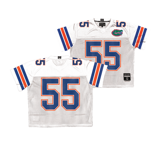 Florida Throwback Football Jersey - Charles Emanuel | #55 Small