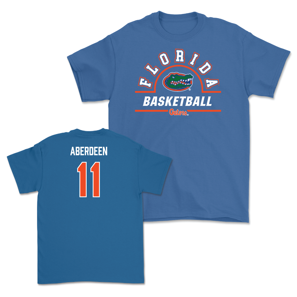 Florida Men's Basketball Royal Classic Tee - Denzel Aberdeen Small