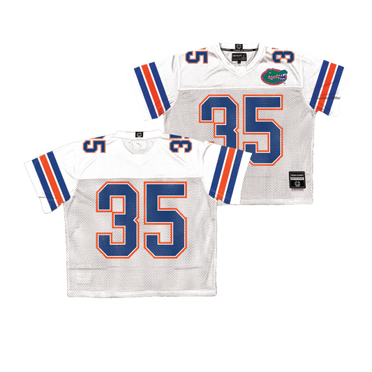 Florida Throwback Football Jersey - DeBraun Hampton | #35 Small