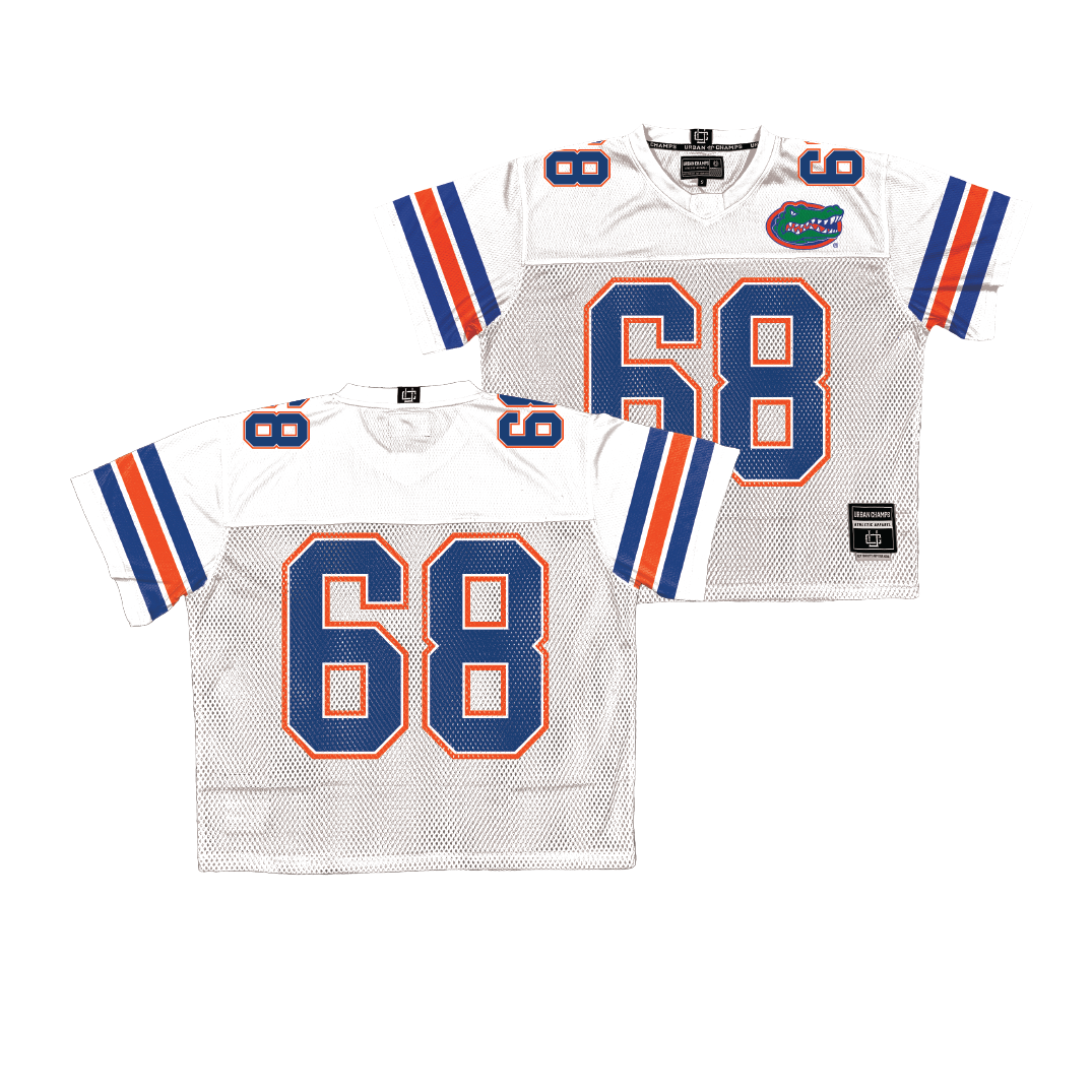 Florida Throwback Football Jersey - Fletcher Westphal | #68 Small