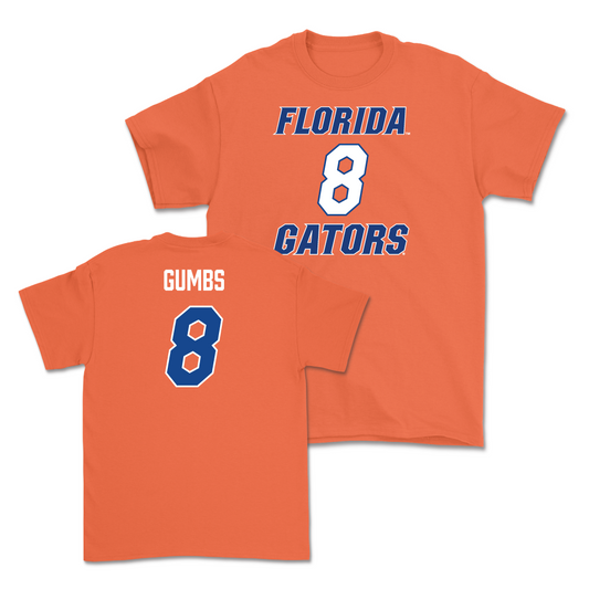 Florida Football Sideline Orange Tee - George Gumbs Small