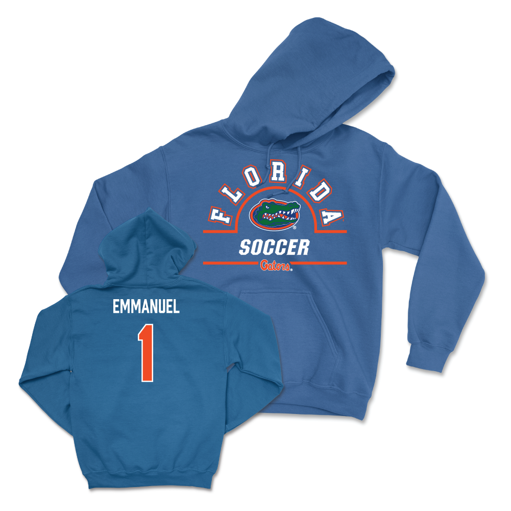 Florida Women's Soccer Royal Classic Hoodie - Jayden Emmanuel Small