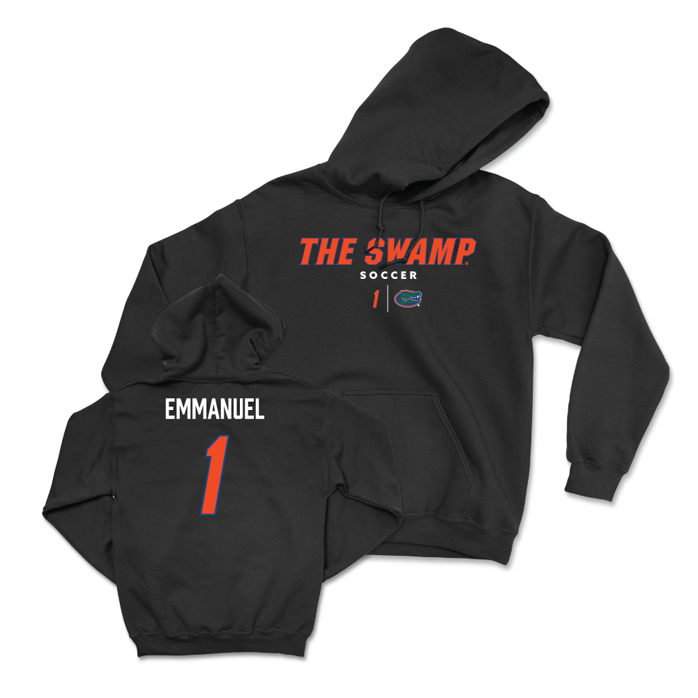 Florida Women's Soccer Black Swamp Hoodie - Jayden Emmanuel Small