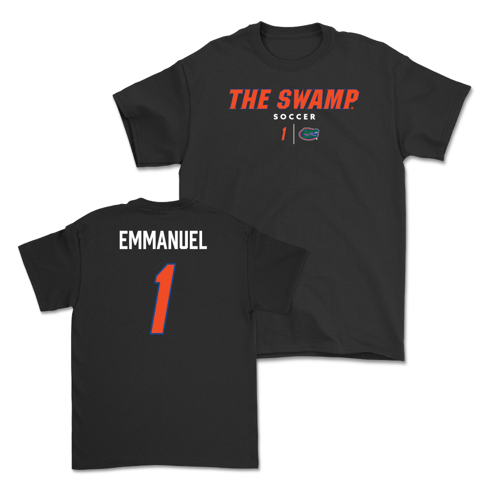 Florida Women's Soccer Black Swamp Tee - Jayden Emmanuel Small