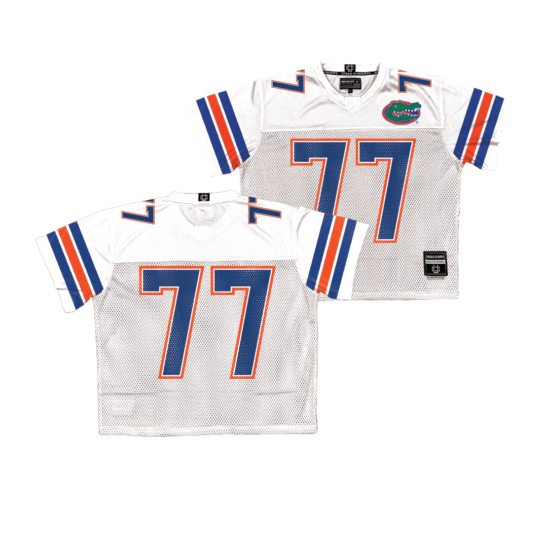 Florida Throwback Football Jersey - Knijeah Harris | #77 Small