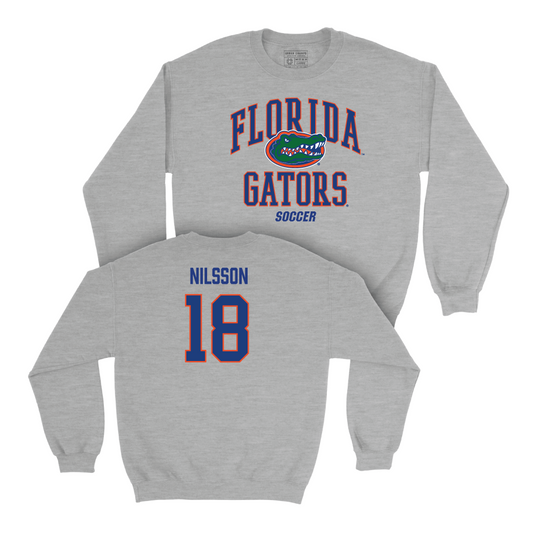 Florida Women's Soccer Sport Grey Arch Crew - Liwa Nilsson Small