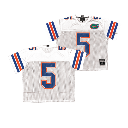 Florida Throwback Football Jersey - Myles Graham | #5 Small