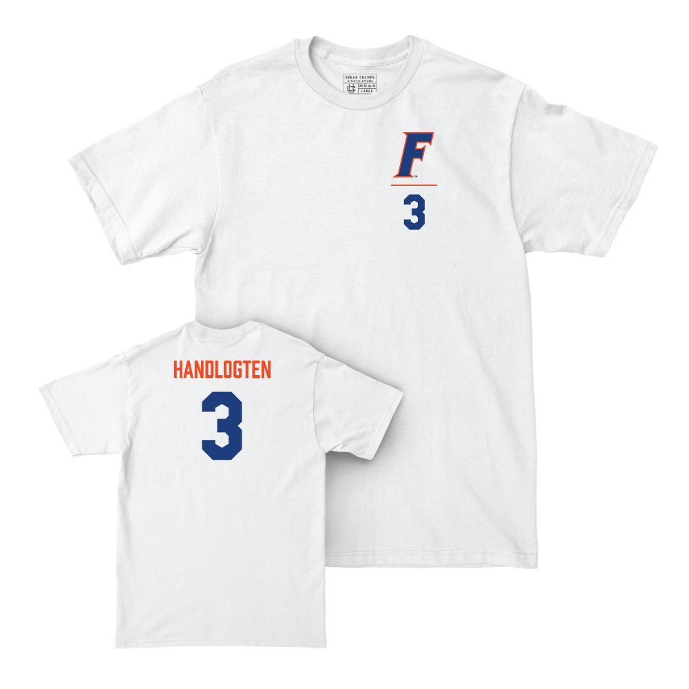 Florida Men's Basketball White Logo Comfort Colors Tee - Micah Handlogten Small