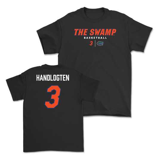 Florida Men's Basketball Black Swamp Tee - Micah Handlogten Small