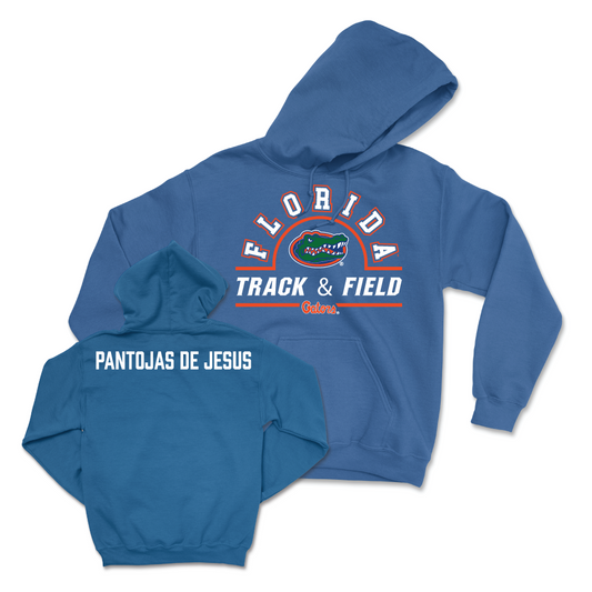 Florida Men's Track & Field Royal Classic Hoodie - Miguel Pantojas De Jesus Small