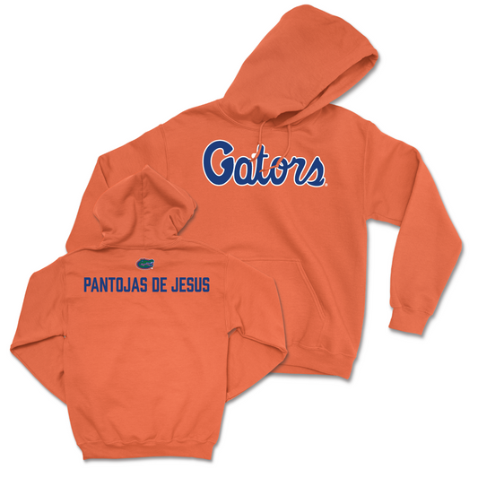 Florida Men's Track & Field Orange Script Hoodie - Miguel Pantojas De Jesus Small