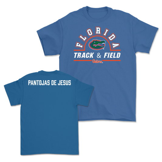 Florida Men's Track & Field Royal Classic Tee - Miguel Pantojas De Jesus Small