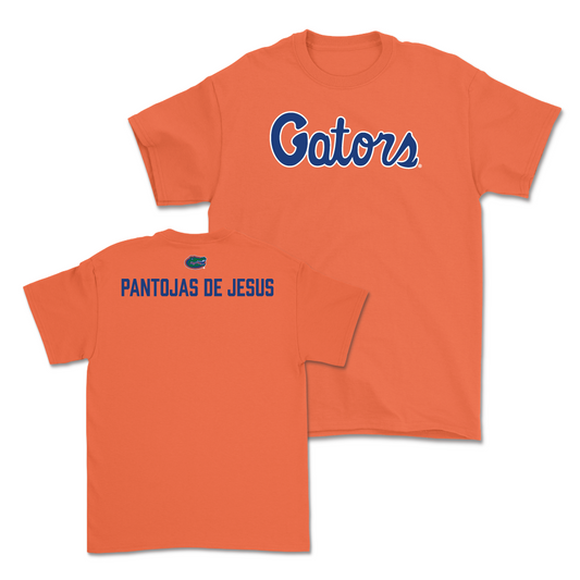 Florida Men's Track & Field Orange Script Tee - Miguel Pantojas De Jesus Small