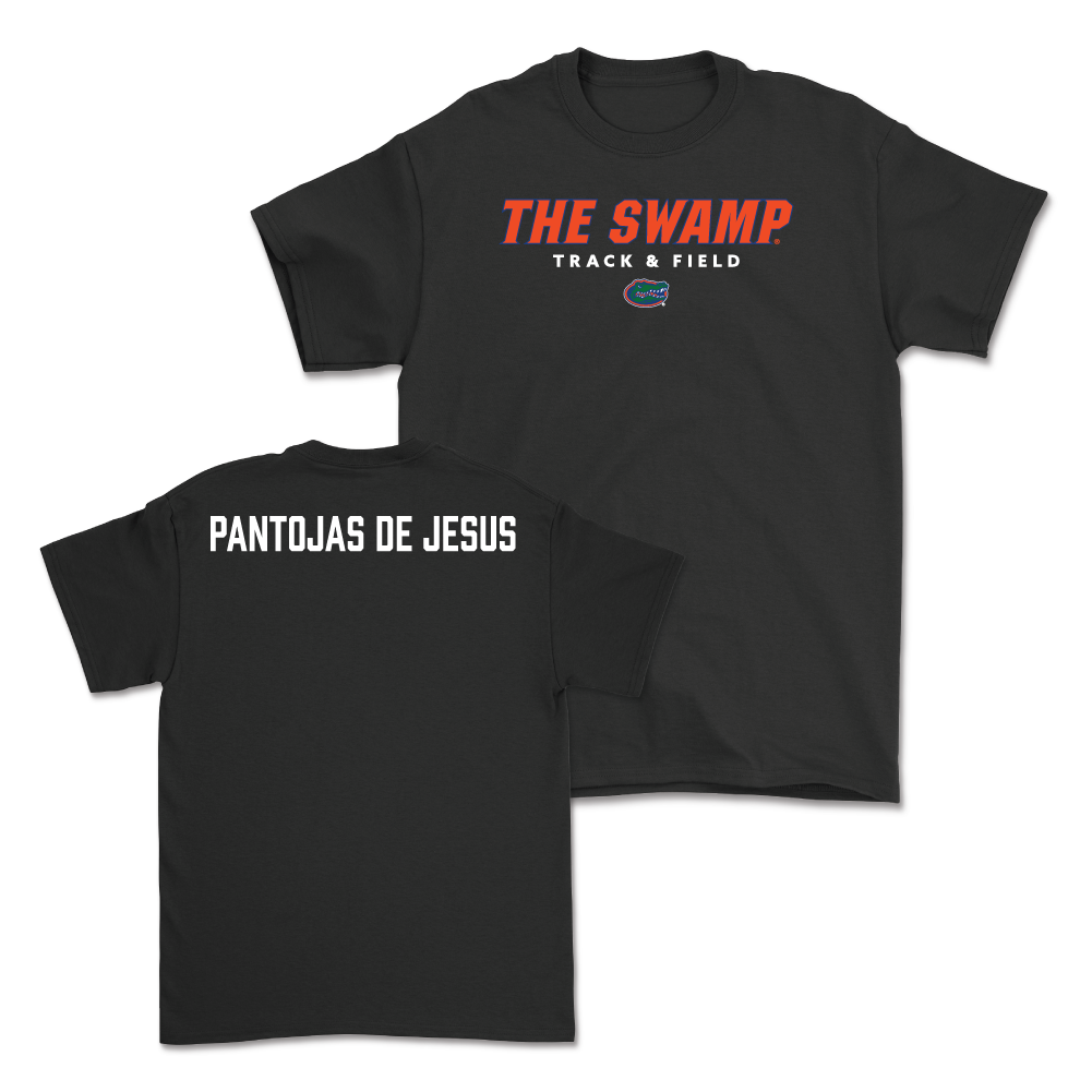 Florida Men's Track & Field Black Swamp Tee - Miguel Pantojas De Jesus Small