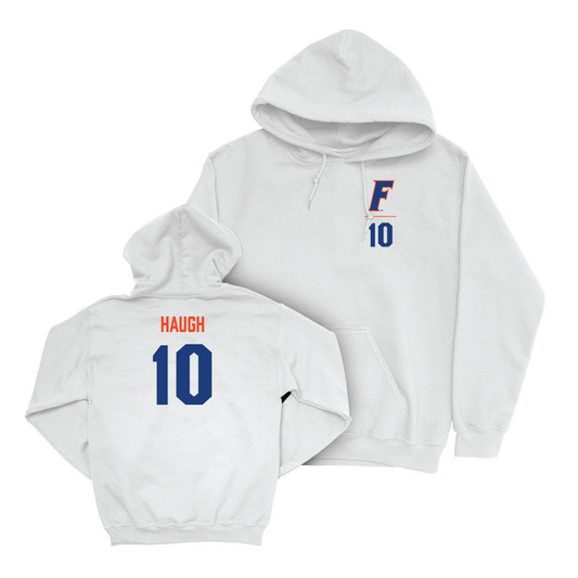 Florida Men's Basketball White Logo Hoodie - Thomas Haugh Small