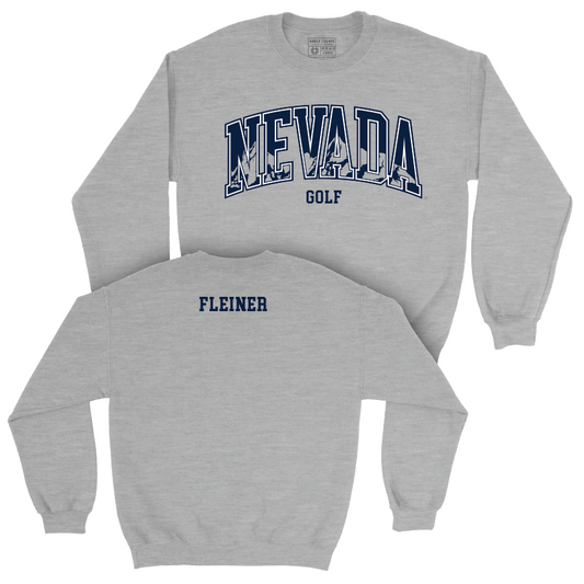 Nevada Women's Golf Sport Grey Arch Crew  - Kaitlin Fleiner