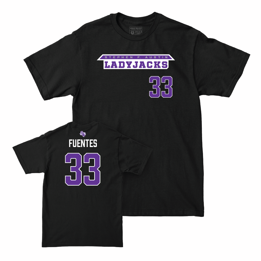 SFA Women's Soccer Black Ladyjacks Tee  - Kristen Fuentes