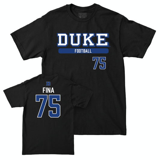 Duke Football Black Classic Tee - Bruno Fina