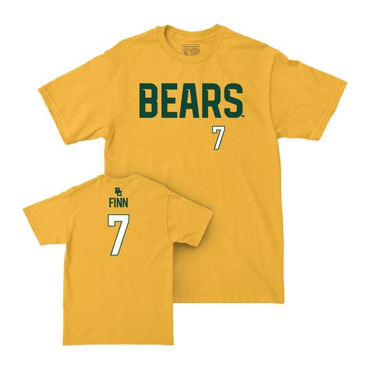 Baylor Football Gold Bears Tee  - Dequan Finn