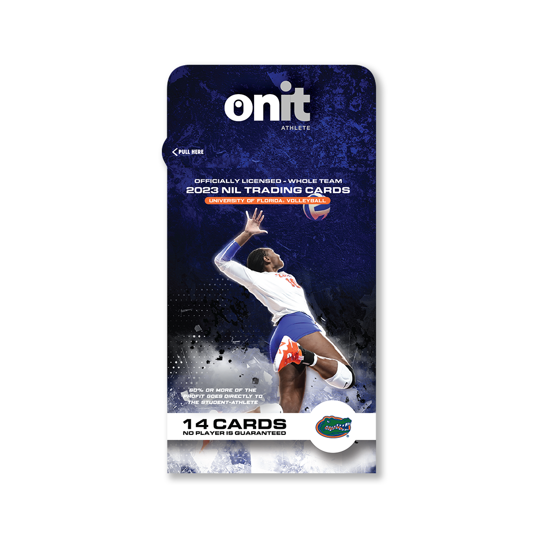 University of Florida® NIL Volleyball - 2023 Trading Cards - Single Pack