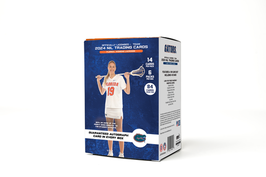 University of Florida® Platinum Box - NIL Women's Lacrosse 2024 Trading Cards - GUARANTEED AUTOGRAPH