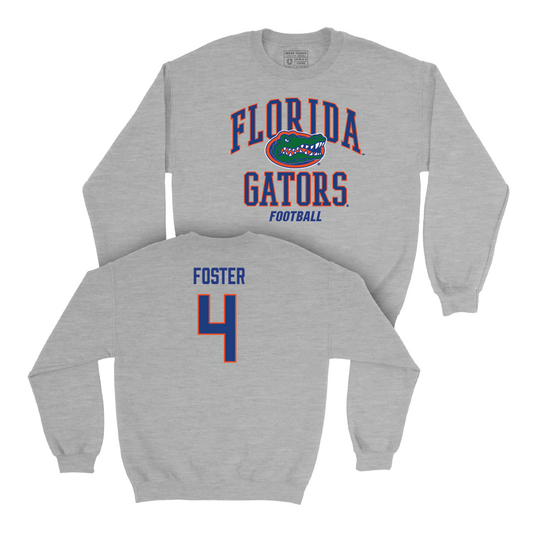 Florida Football Sport Grey Arch Crew  - Teddy Foster