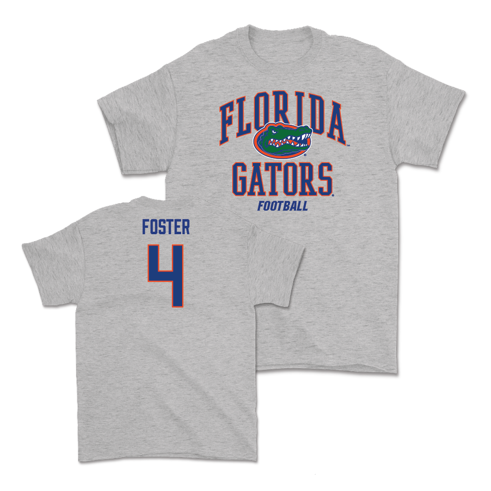 Florida Football Sport Grey Arch Tee  - Teddy Foster