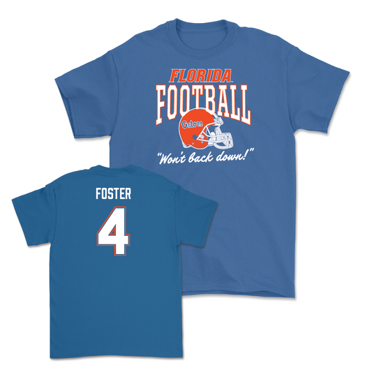 Florida Football Royal Tee  - Teddy Foster