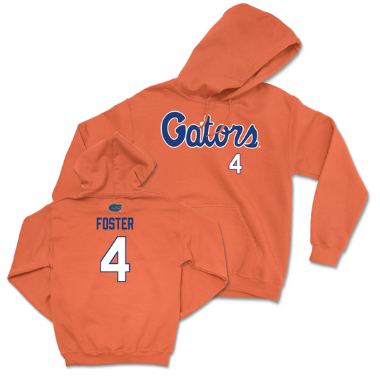 Florida Football Orange Script Hoodie  - Teddy Foster