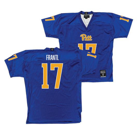 Pitt Football Blue Jersey - Jake Frantl | #17