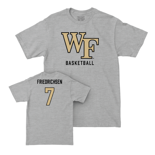 Wake Forest Men's Basketball Sport Grey Classic Tee - Parker Friedrichsen