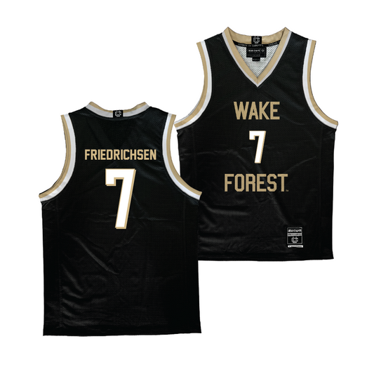 Wake Forest Men's Basketball Black Jersey - Parker Friedrichsen | #20