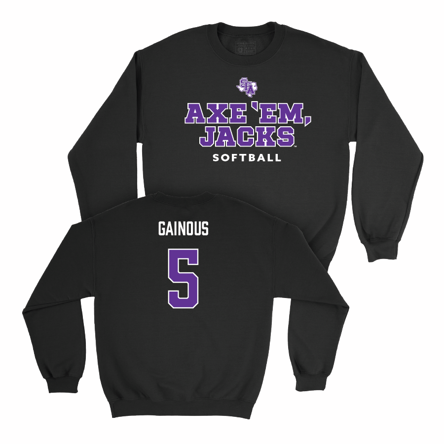 SFA Softball Black Axe 'Em Crew  - Brooke Gainous