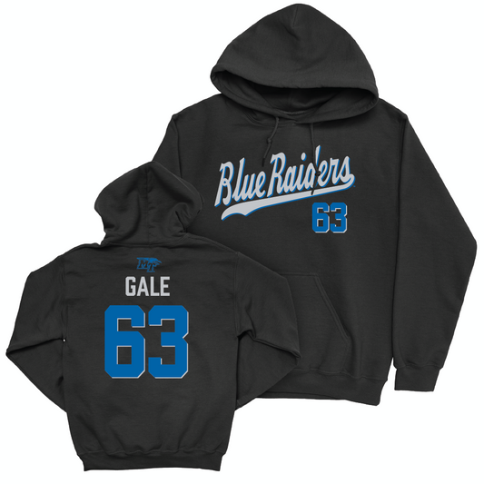 MTSU Football Black Script Hoodie  - Alexander Gale