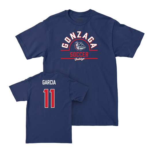 Gonzaga Women's Soccer Navy Arch Tee  - Marissa Garcia