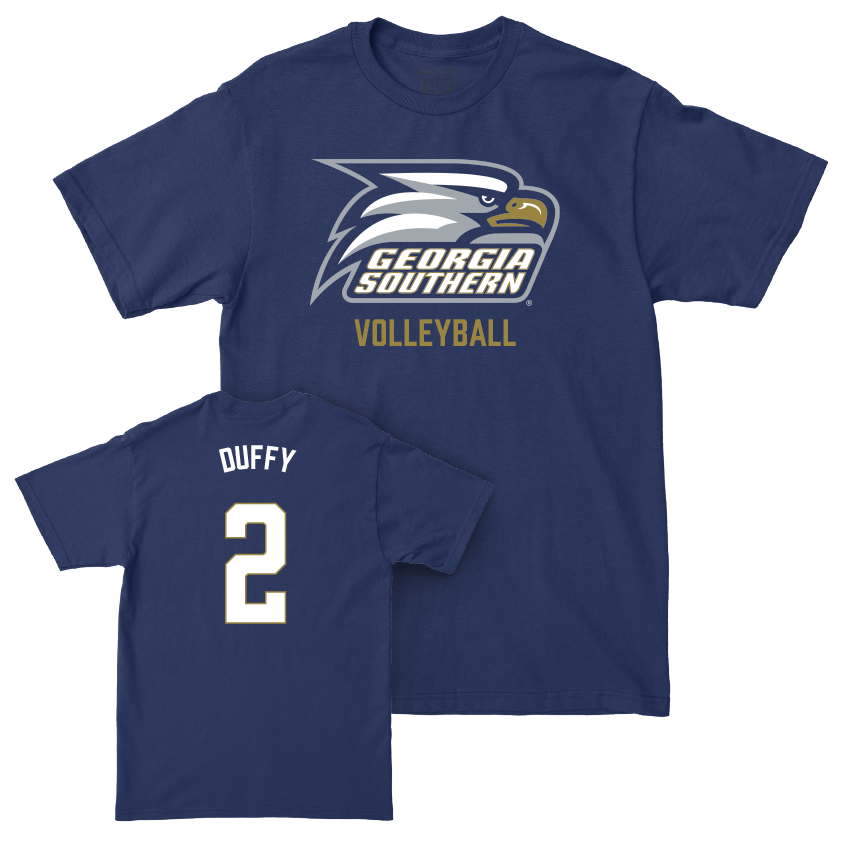 Georgia Southern Women's Volleyball Navy Staple Tee - Lexi Duffy Youth Small