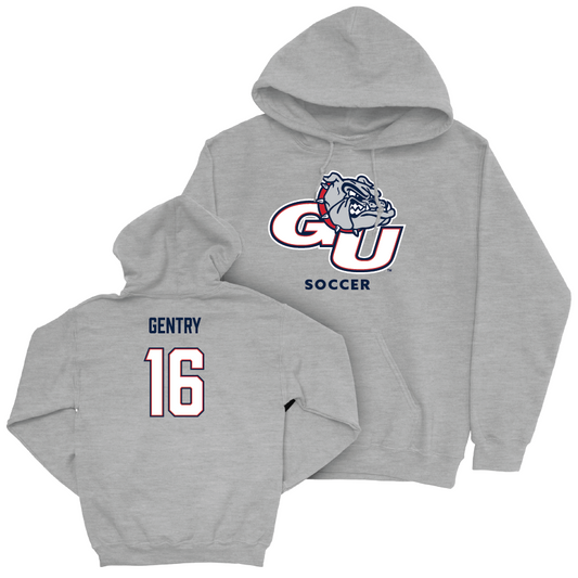 Gonzaga Women's Soccer Sport Grey Classic Hoodie  - Taylor Gentry