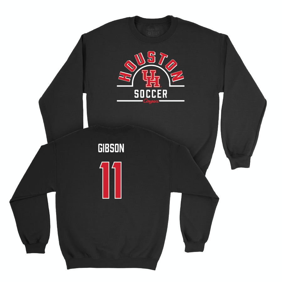 Houston Women's Soccer Black Arch Crew   - Jada Gibson