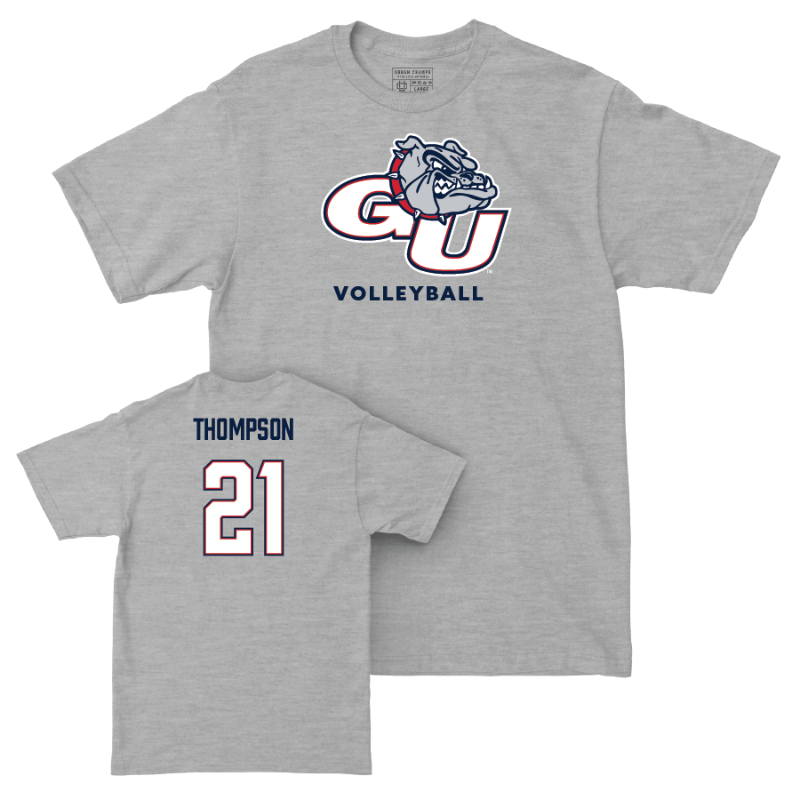 Gonzaga Women's Volleyball Sport Grey Classic Tee - Fallon Thompson Small