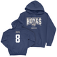 Georgetown Men's Soccer Navy Staple Hoodie - Joe Buck Youth Small