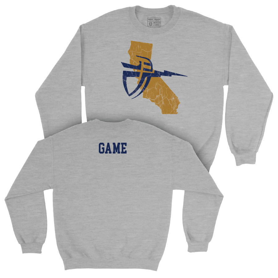 CBU Women's Dancing Sport Grey State Crew  - Savanna Game