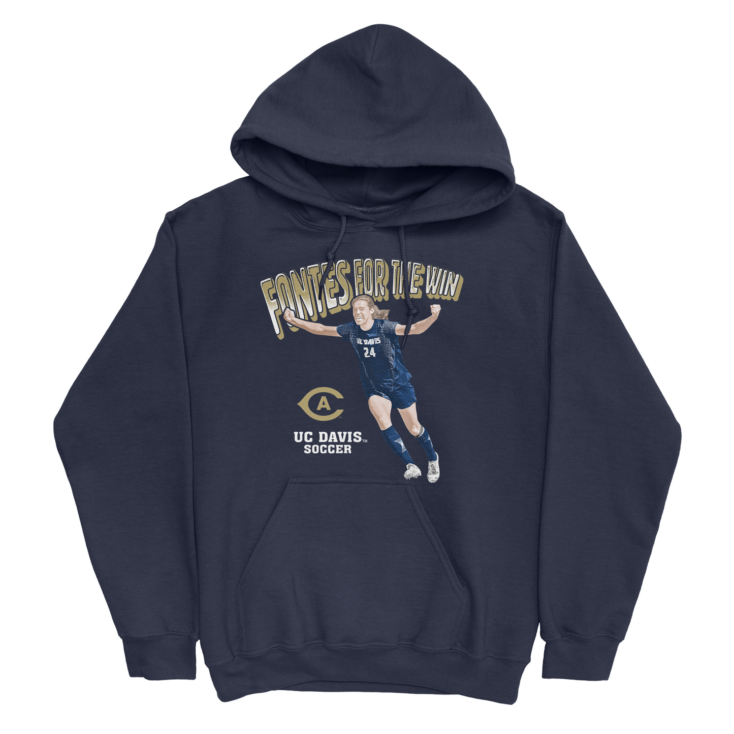 EXCLUSIVE RELEASE: Genavieve Fontes "For the Win" Navy Hoodie