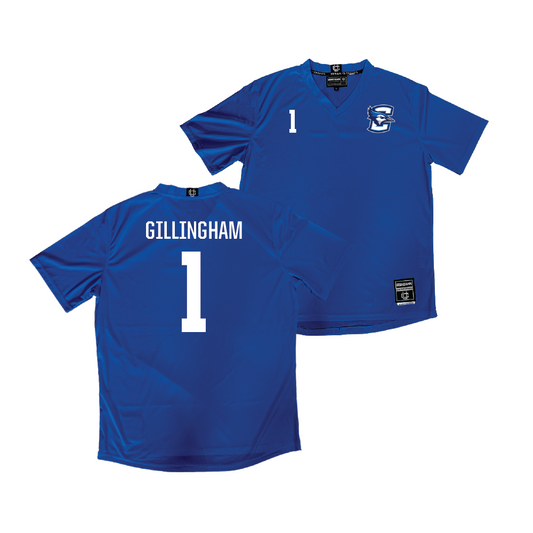 Creighton Men's Soccer Blue Jersey - Blake Gillingham  | #1