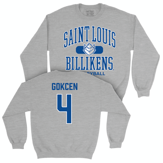 Saint Louis Women's Volleyball Sport Grey Classic Crew  - Irmak Gokcen