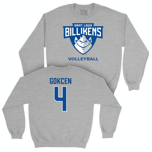 Saint Louis Women's Volleyball Sport Grey Club Crew  - Irmak Gokcen