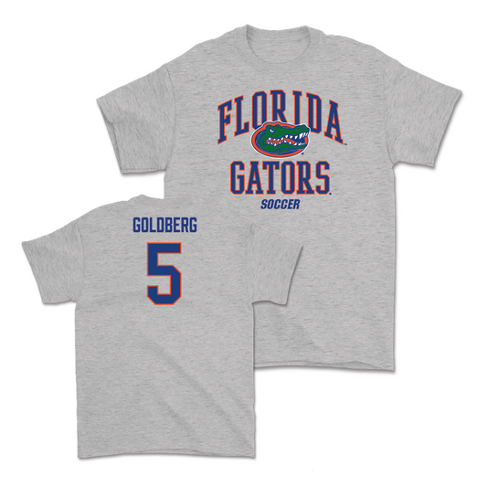 Florida Women's Soccer Sport Grey Arch Tee   - Alexa Goldberg