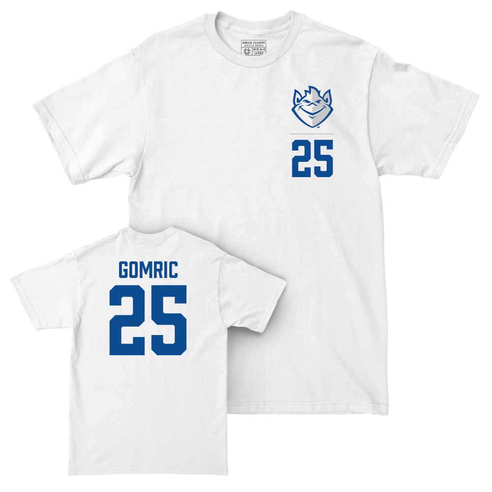 Saint Louis Baseball White Logo Comfort Colors Tee  - Hank Gomric