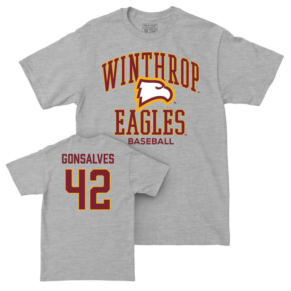 Winthrop Baseball Sport Grey Classic Tee  - Nick Gonsalves