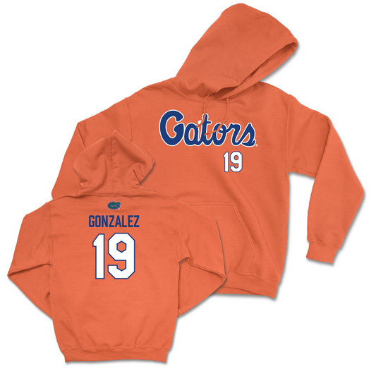 Florida Football Orange Script Hoodie  - Alex Gonzalez