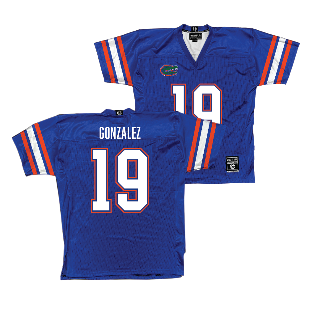 Florida Football Royal Jersey  - Alex Gonzalez